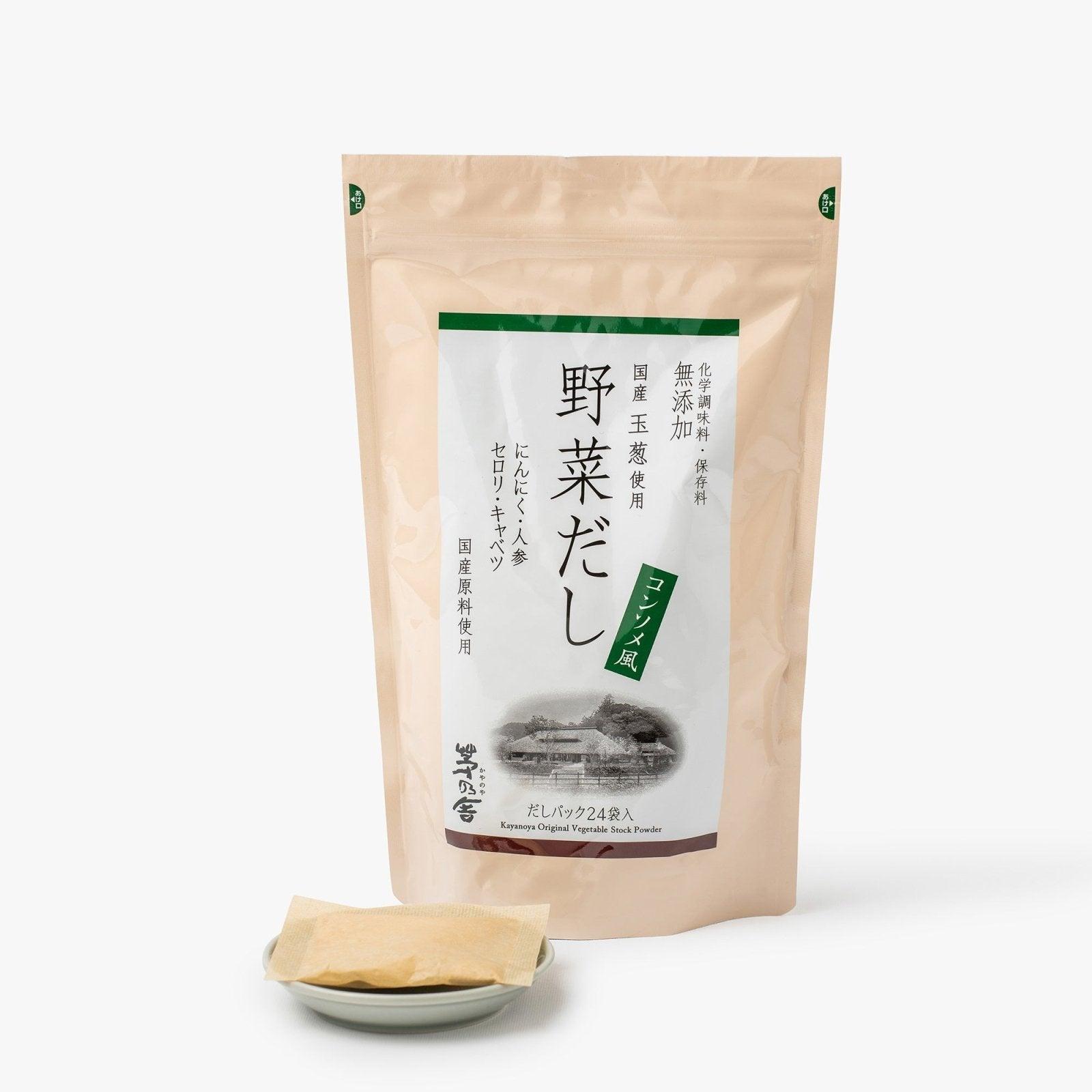Dashi Vegetable Broth 24 sachets - 192g - Kayanoya - iRASSHAi
